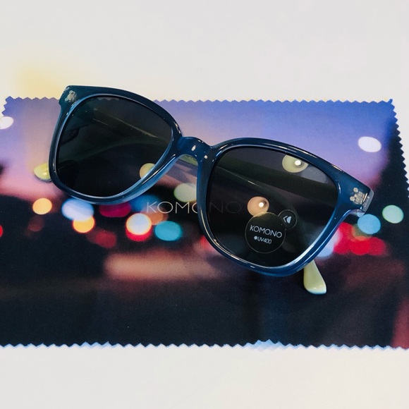 KOMONO Sunglasses Renee Navy Blue NEW in b… - Picture 6 of 12